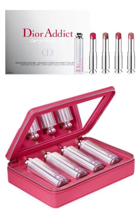 limited-edition dior addict can't get enough shine 4-piece set|4.